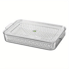 1pc PET Refrigerator Storage Box Fresh Keeping Box