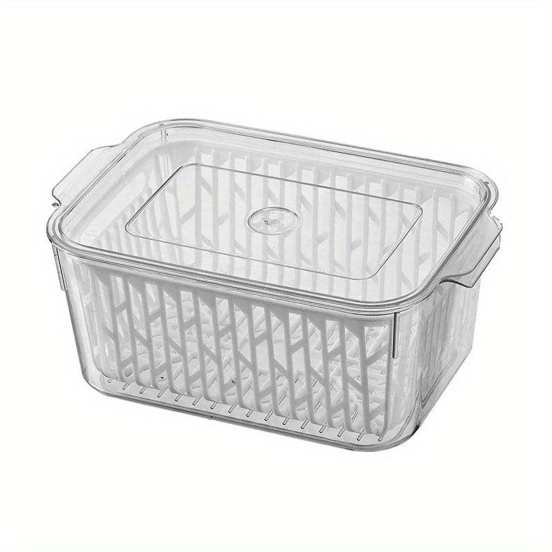 1pc PET Refrigerator Storage Box Fresh Keeping Box