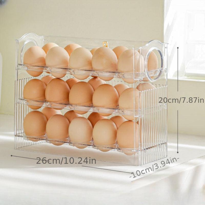 Egg Storage Box Kitchen Refrigerator Fresh-keeping Holder