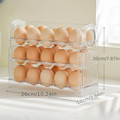 Egg Storage Box Kitchen Refrigerator Fresh-keeping Holder
