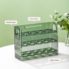 Egg Storage Box Kitchen Refrigerator Fresh-keeping Holder
