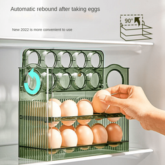 Egg Storage Box Kitchen Refrigerator Fresh-keeping Holder