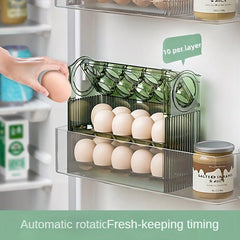 Egg Storage Box Kitchen Refrigerator Fresh-keeping Holder