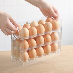 Egg Storage Box Kitchen Refrigerator Fresh-keeping Holder