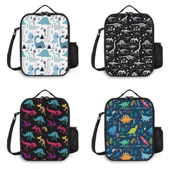 Dinosaur Portable Lunch Bag Insulated Waterproof School Canteen More