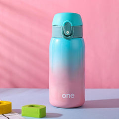Kids Water Bottle 10oz Leakproof Insulated Stainless Steel 24H Cooling 12H Warm