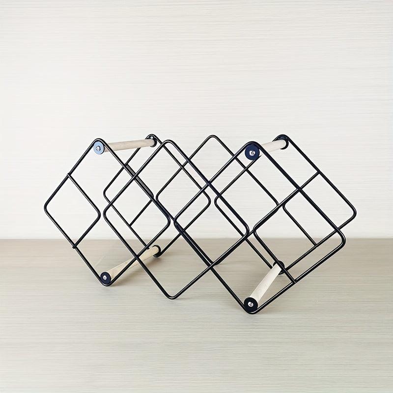 Detachable Tabletop Wine Rack Holds 12 Bottles
