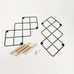 Detachable Tabletop Wine Rack Holds 12 Bottles