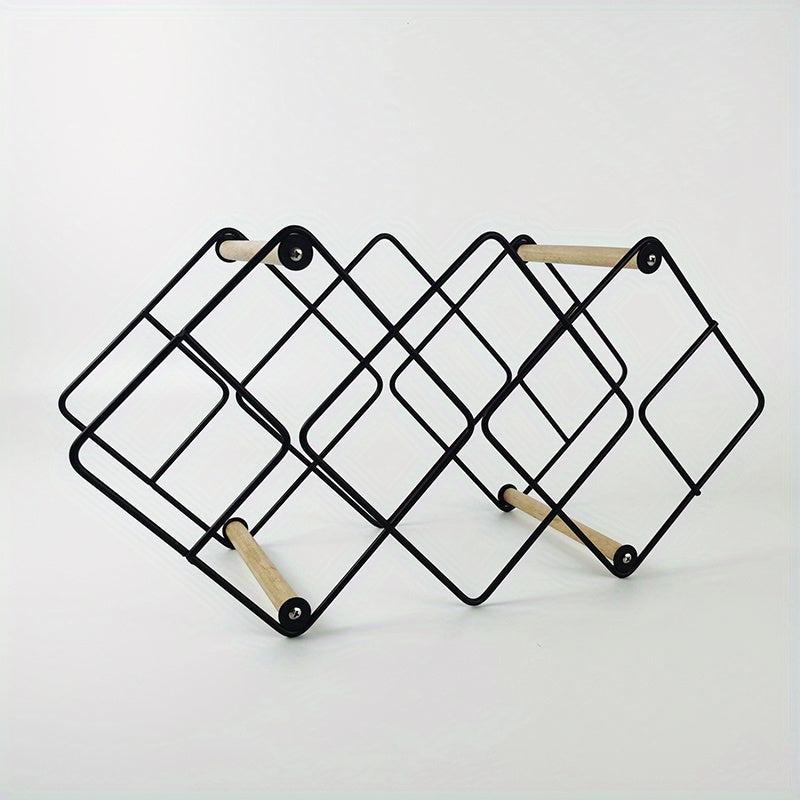 Detachable Tabletop Wine Rack Holds 12 Bottles