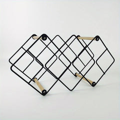 Detachable Tabletop Wine Rack Holds 12 Bottles