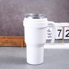 40oz Vacuum Flask Portable Thermal Bottle Stainless Steel Leakproof Tumbler
