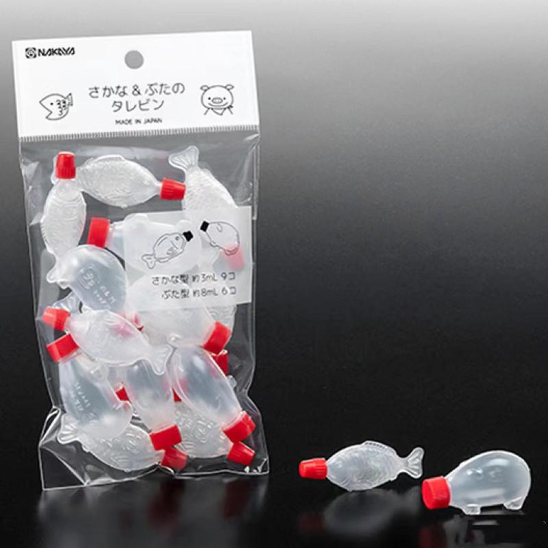 15pcs Mini Seasoning Bottle Portable Plastic Bento Box Dispensing Bottle