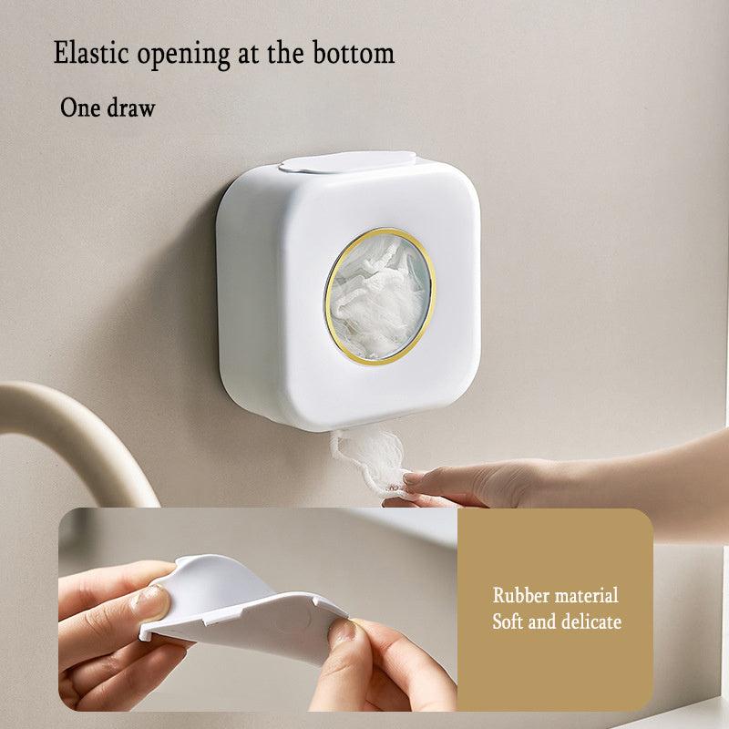Plastic Wrap Storage Box Wall Mounted Cling Film Storage Box