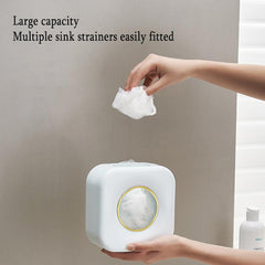 Plastic Wrap Storage Box Wall Mounted Cling Film Storage Box