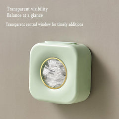 Plastic Wrap Storage Box Wall Mounted Cling Film Storage Box
