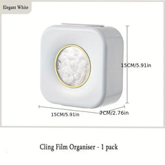 Plastic Wrap Storage Box Wall Mounted Cling Film Storage Box
