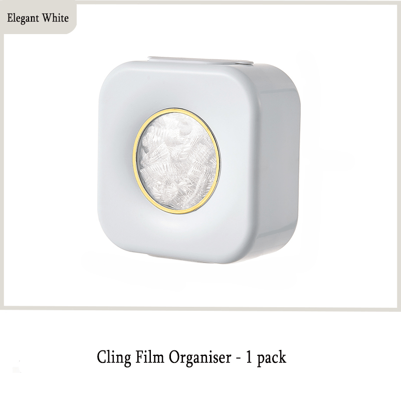 Plastic Wrap Storage Box Wall Mounted Cling Film Storage Box