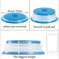 Microwave Folding Cover Fruit Vegetable Drain Basket