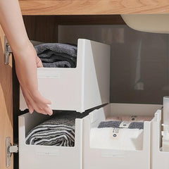 Efficient Kitchen Cabinet Organizer Drawer Divider Storage Basket