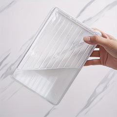 1pc Refrigerator Storage Box Fresh Keeping Box Hand Wash Plastic Reusable