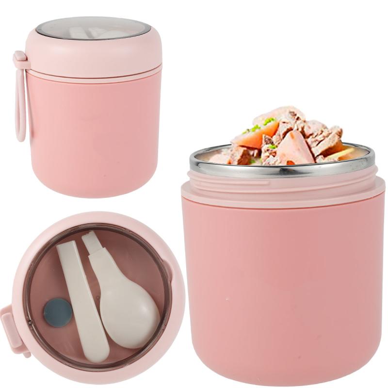 Vacuum Stainless Steel Bento Lunch Box Soup Container