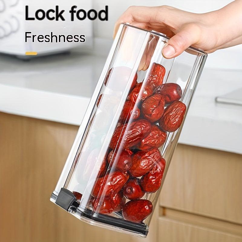 1pc Airtight Food Storage Containers With Lids For Kitchen Pantry Organization