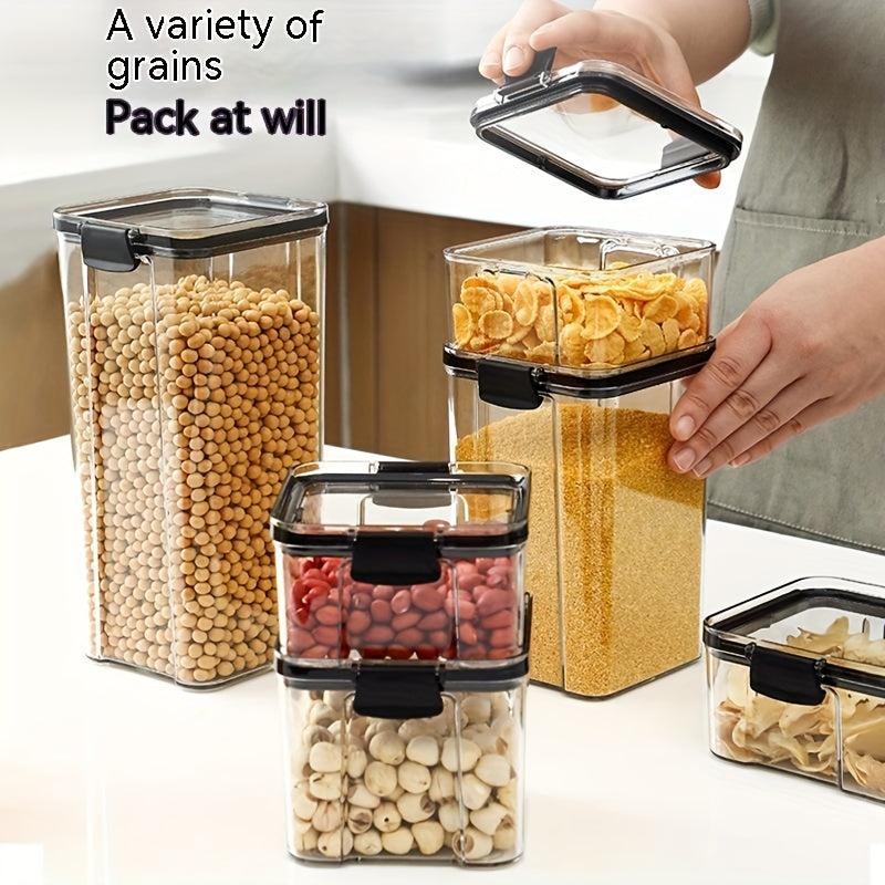 1pc Airtight Food Storage Containers With Lids For Kitchen Pantry Organization