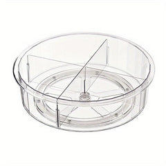 Non Slip Round Turntable Kitchen Storage Tray, 70 char limit