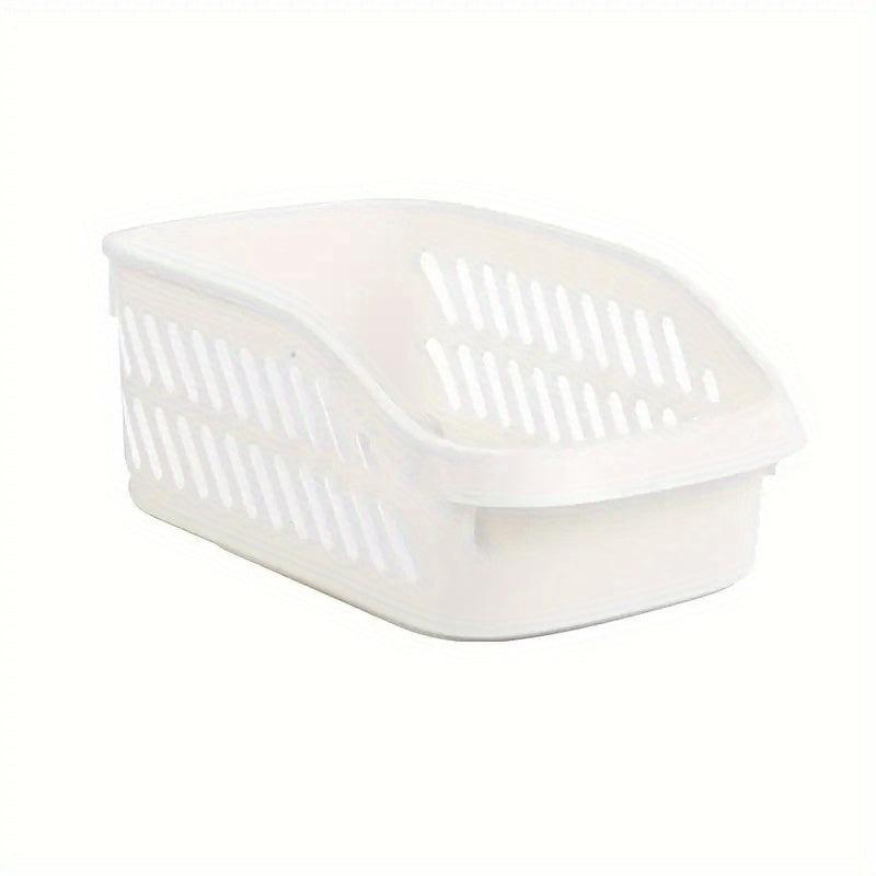 Kitchen Storage Shelf With Pulley Storage Basket Under Sink Cabinet