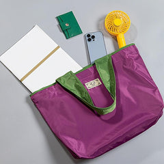 Large Capacity Drawstring Washable Grocery Shopping Bag