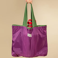 Large Capacity Drawstring Washable Grocery Shopping Bag