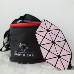 Bento Bag Set Portable Lunch Bag for Crisper and Lunch Box Insulated Thermal Bag