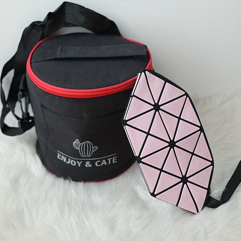 Bento Bag Set Portable Lunch Bag for Crisper and Lunch Box Insulated Thermal Bag