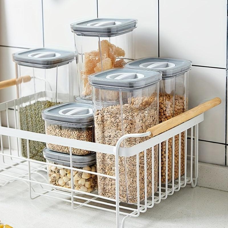 Clear Airtight Food Storage Containers with Lids for Fresh Keeping