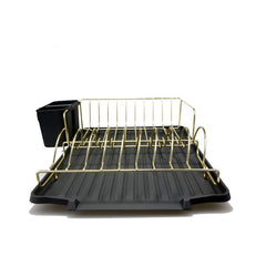 Aluminum Dish Drainer with Utensil Holder