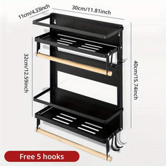 Magnetic Refrigerator Shelf Multifunctional Kitchen Storage