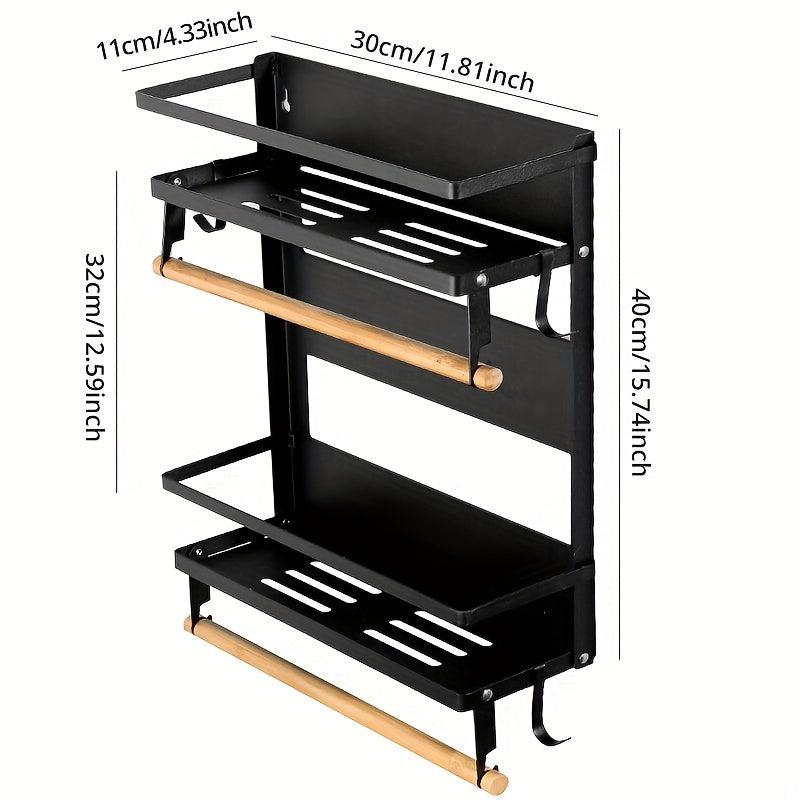 Magnetic Refrigerator Shelf Multifunctional Kitchen Storage