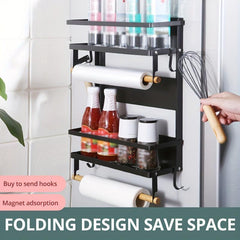 Magnetic Refrigerator Shelf Multifunctional Kitchen Storage