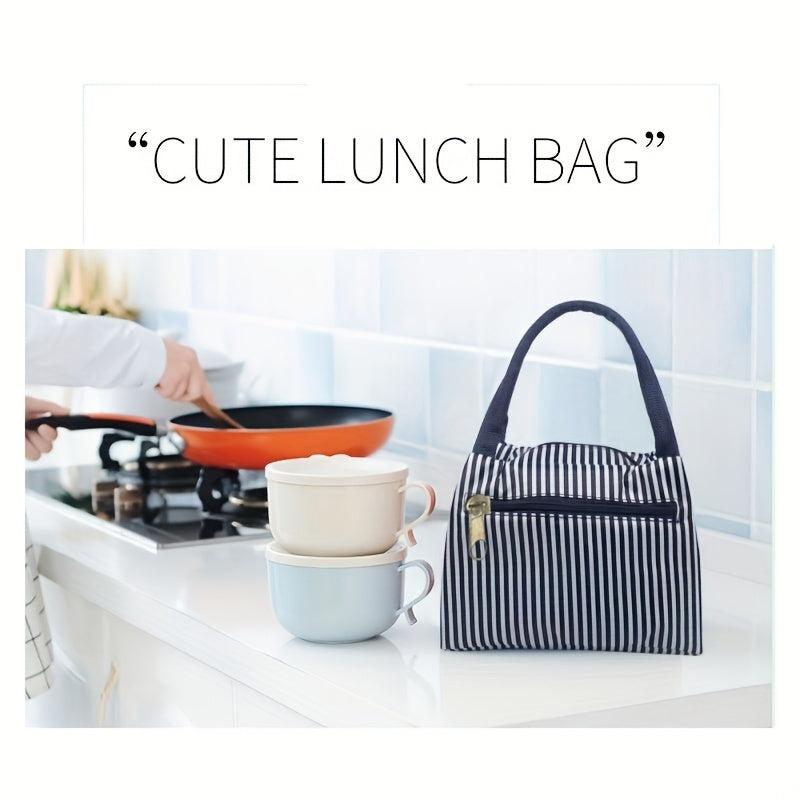 Insulated Lunch Bag Printed Reusable Leakproof Cooler Bag