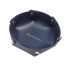 Nordic Style Leather Desktop Storage Box Key Doorway Cosmetic Jewelry