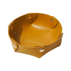 Nordic Style Leather Desktop Storage Box Key Doorway Cosmetic Jewelry