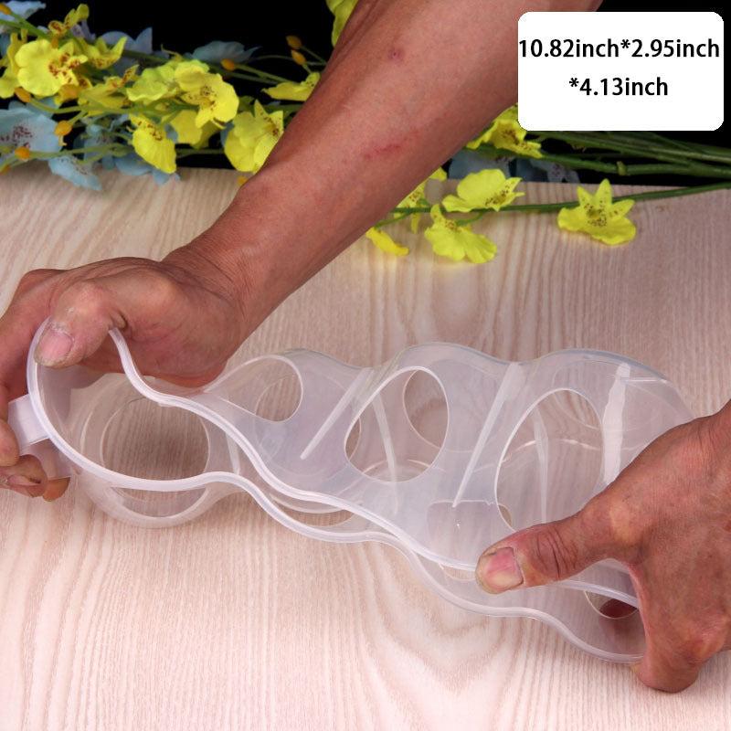 Refrigerator Can Organizer Rack Beverage Holder for Fridge, Portable Storage Bin