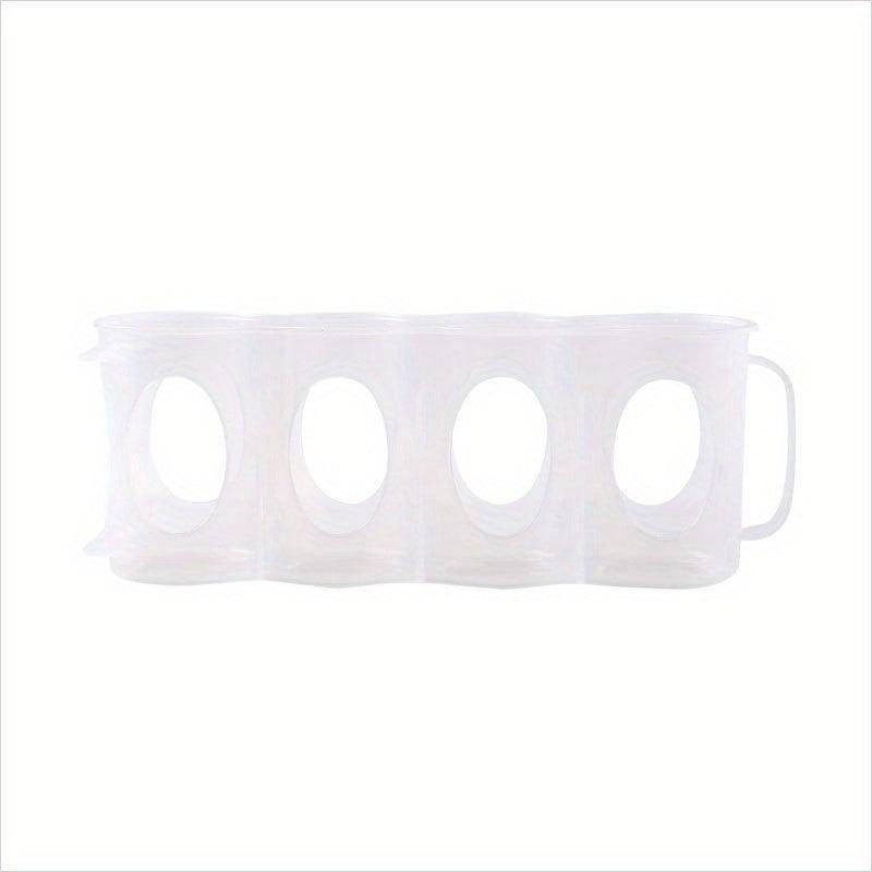 Refrigerator Can Organizer Rack Beverage Holder for Fridge, Portable Storage Bin