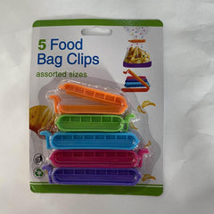10pcs Bag Clips - Keep Food Fresh with Plastic Sealer Clamps