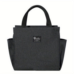 1pc Bento Bag Picnic Bag Lunch Bag Cooler Bag Oxford Cloth Portable