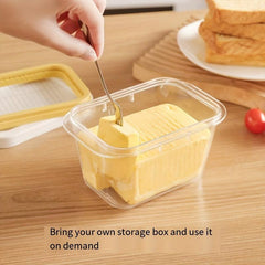 Butter Cutting Storage Box With Lid Butter Sealed Storage