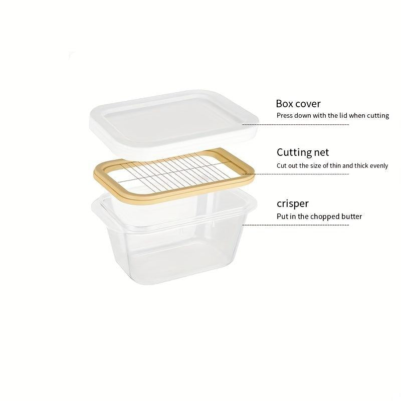 Butter Cutting Storage Box With Lid Butter Sealed Storage