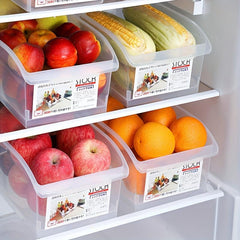 3pcs Drawer Type Refrigerator Storage Box Kitchen Fresh keeping Box