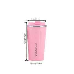 Stainless Steel Travel Coffee Mug Portable Water Cup
