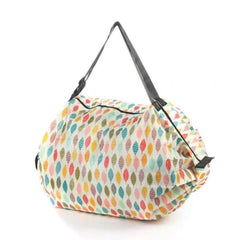 Folding Shopping Bag Large Capacity Handbag Portable Waterproof Storage